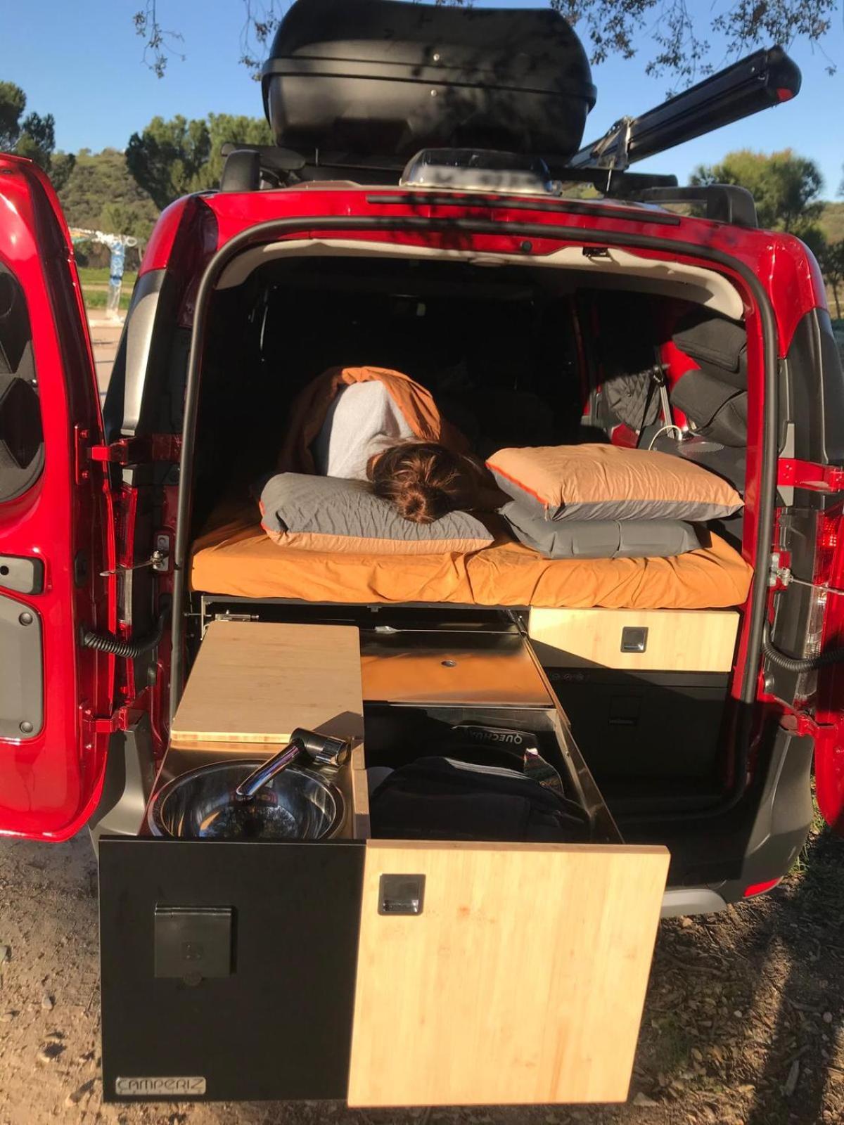 Dacia Dokker Camperiz Luxe tent Palma de Mallorca